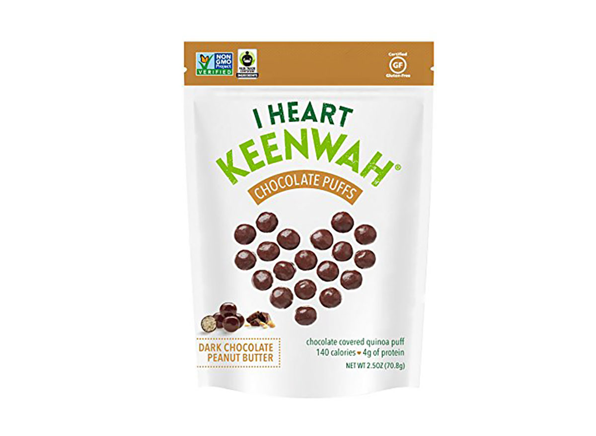 i heart keenwah chocolate puffs