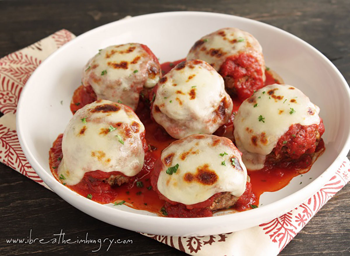 meatballs parmigiana