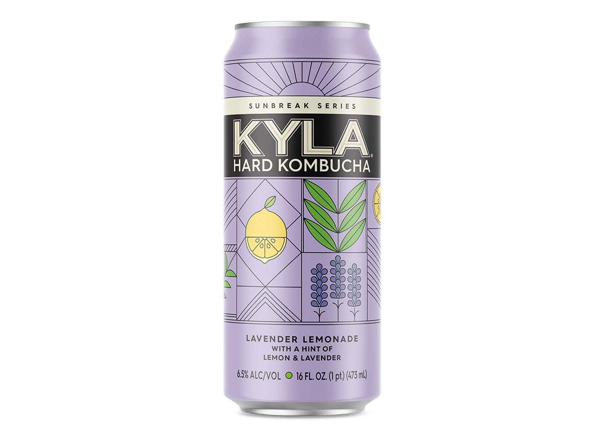 can of kyla sunbreak hard kombucha