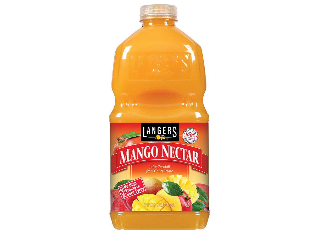 6. Langers Mango Nectar. 