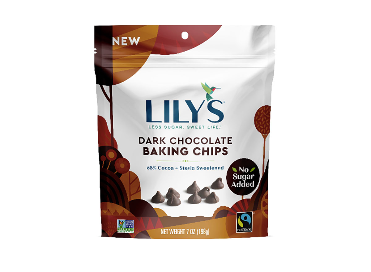 bag of lilys dark chocolate baking chips