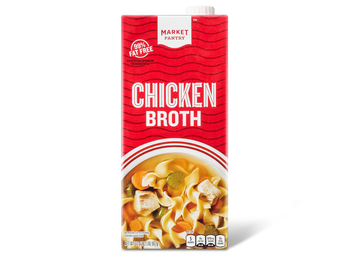 market pantry chicken broth