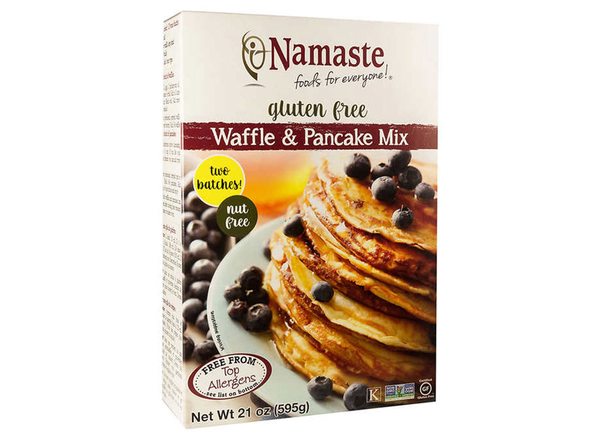 namaste waffle and pancake mix