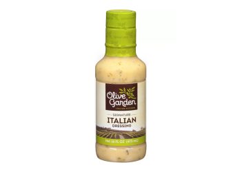 bottle of olive garden italian salad dressing
