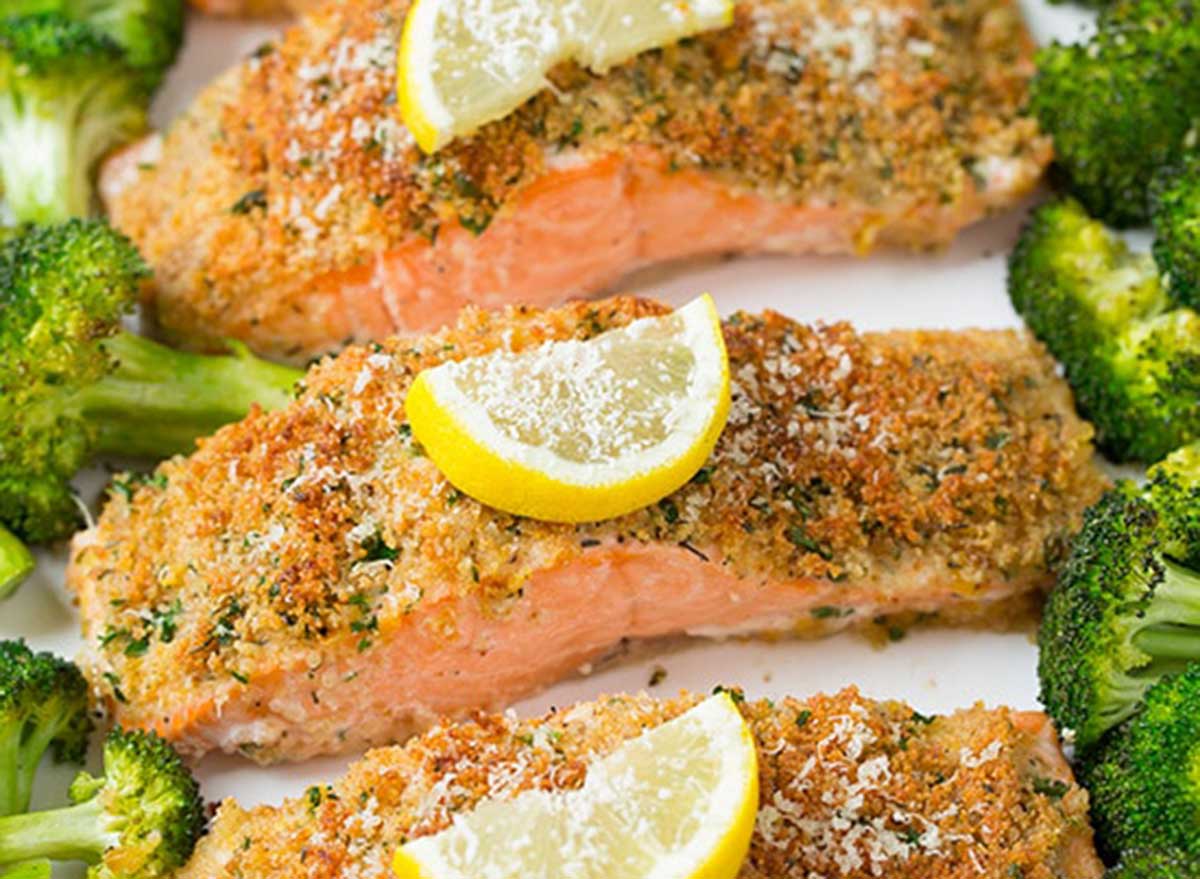 parmesan crusted salmon