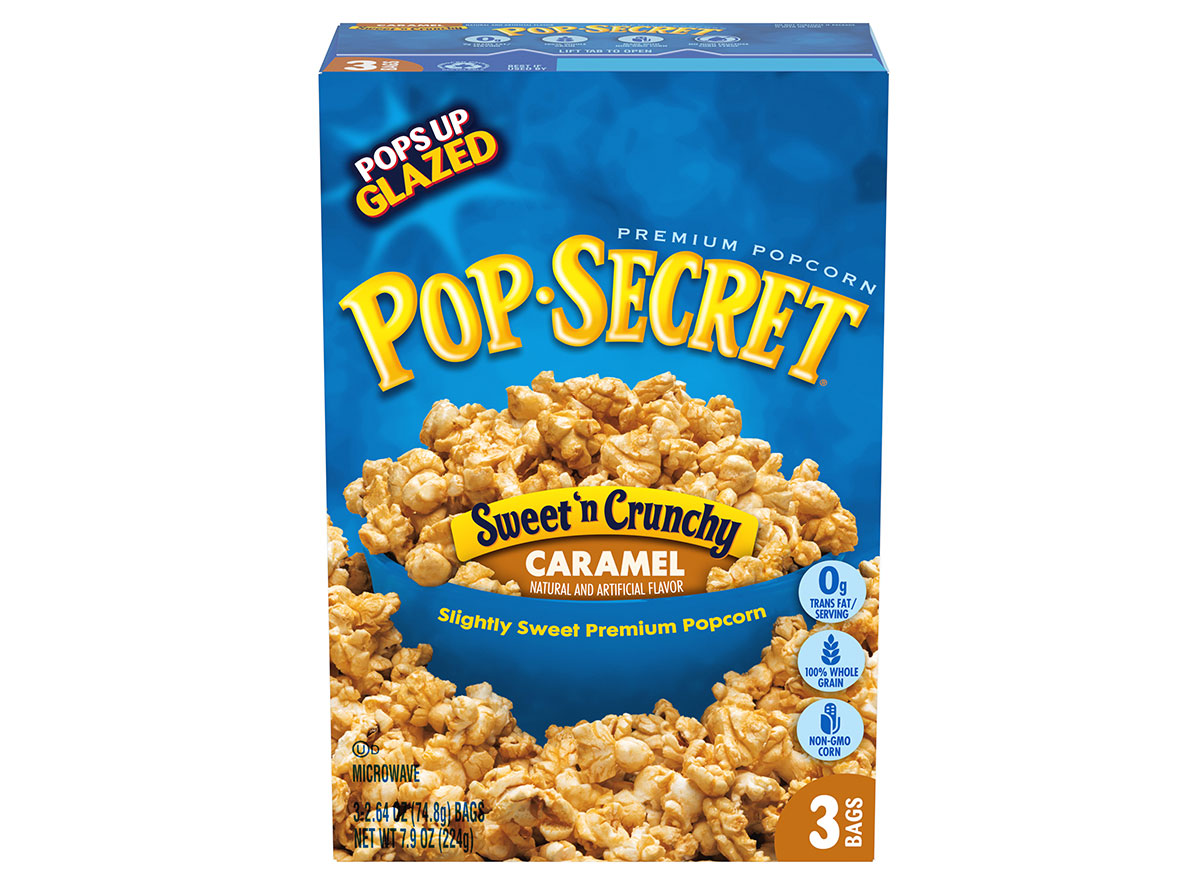 pop secret sweet crunchy