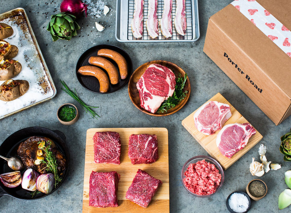 Porter road meat subscription box