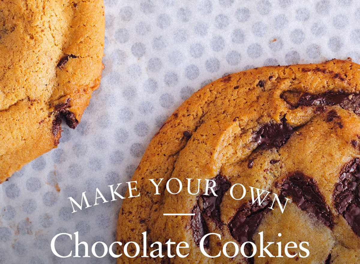 pret chocolate chip cookies