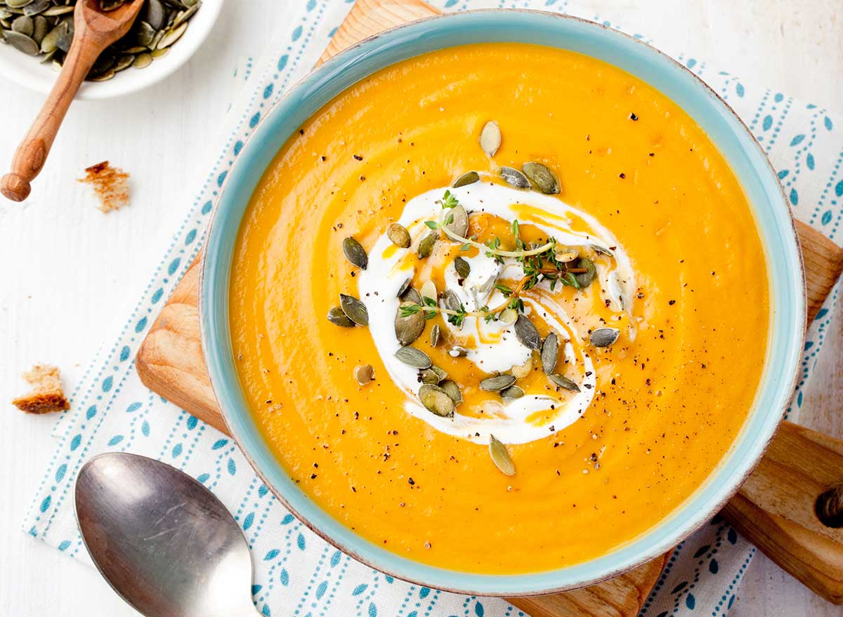 pumpkin seed soup