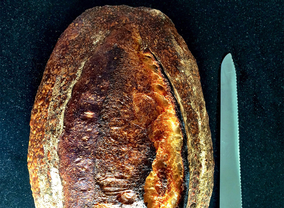 bread loaf from tartine bakery