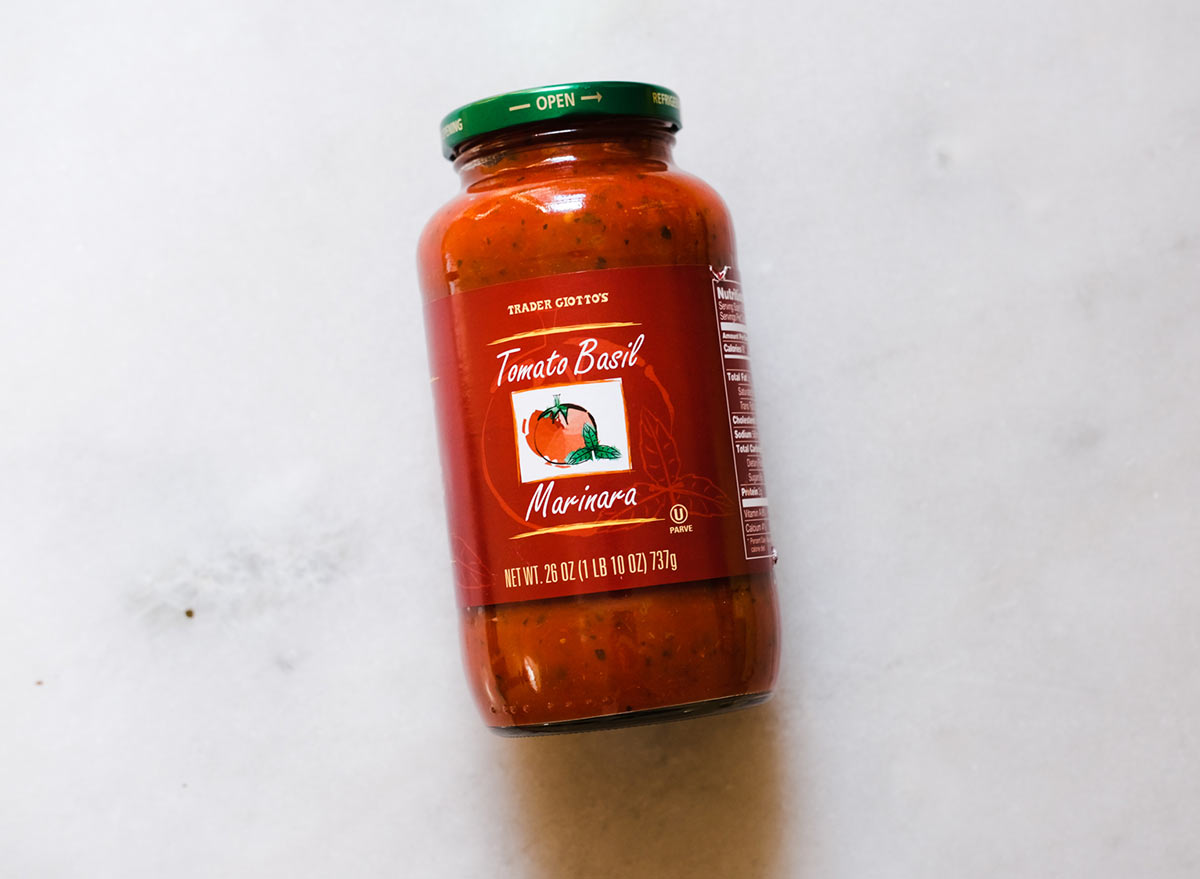 tomato basil marinara sauce trader joes