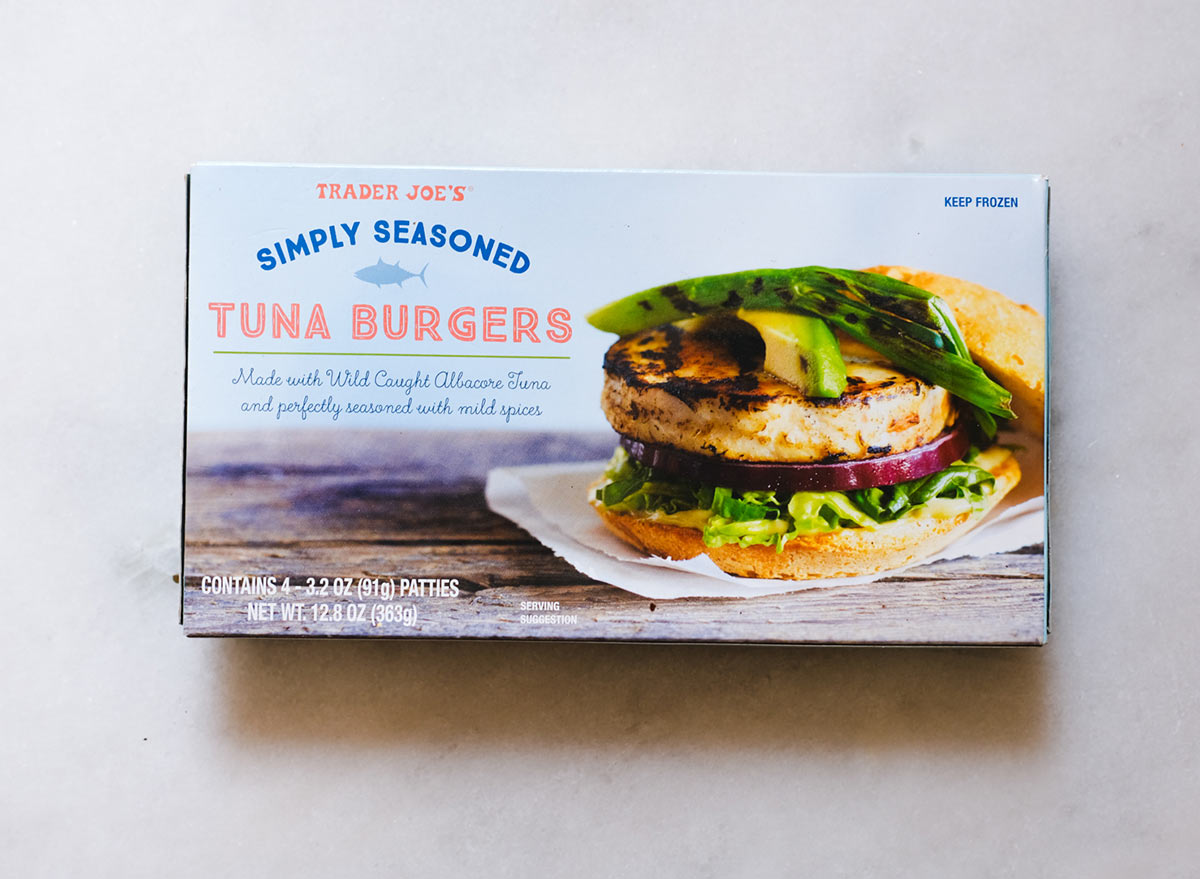frozen tuna burgers trader joes