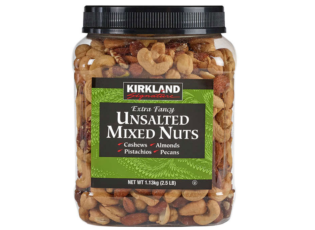unsalted mixed nuts