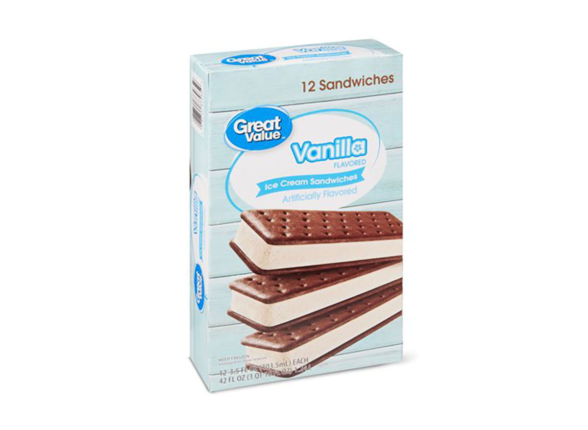 great value ice cream sandwiches