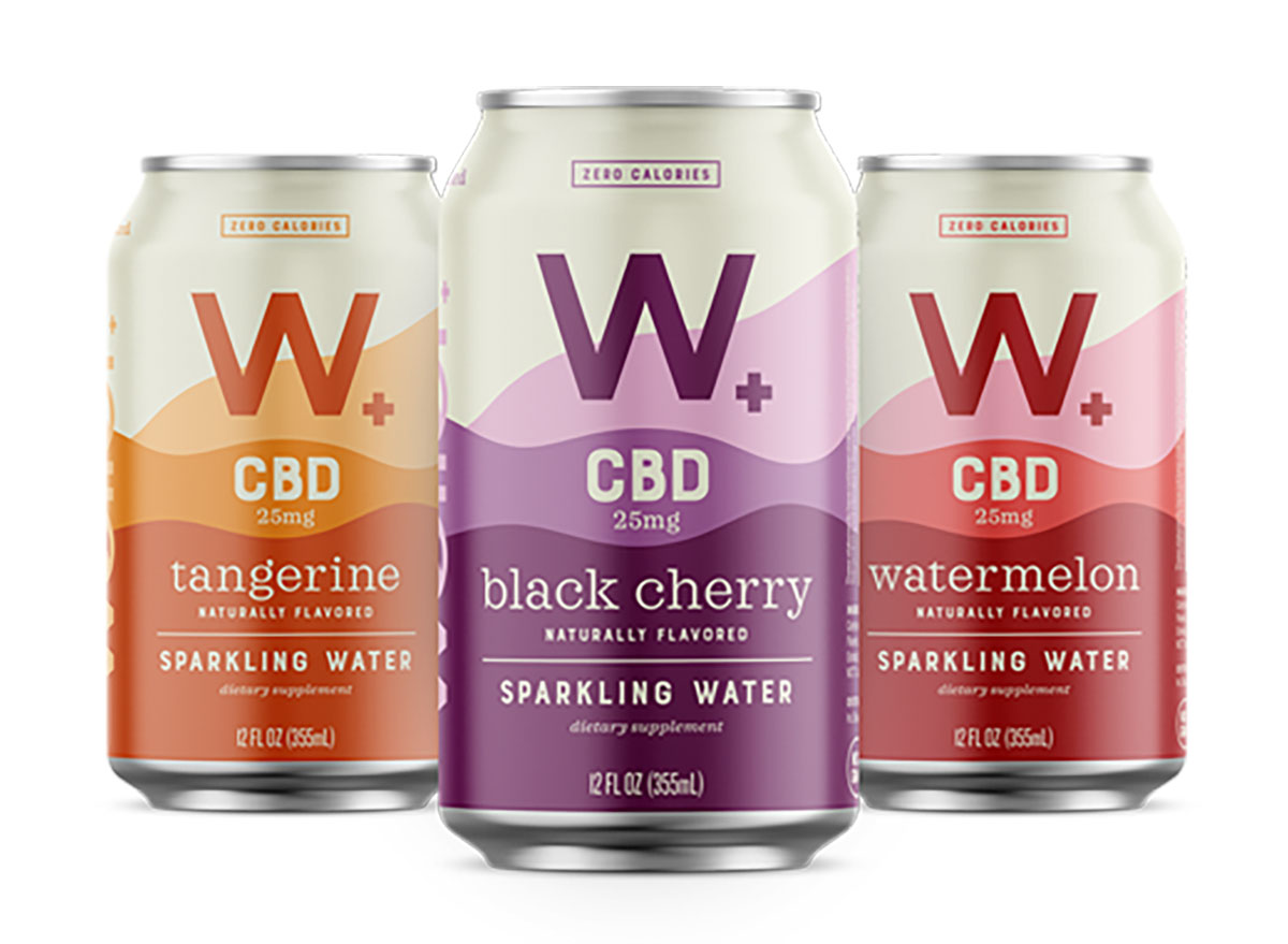 cans of weller cbd sparkling water