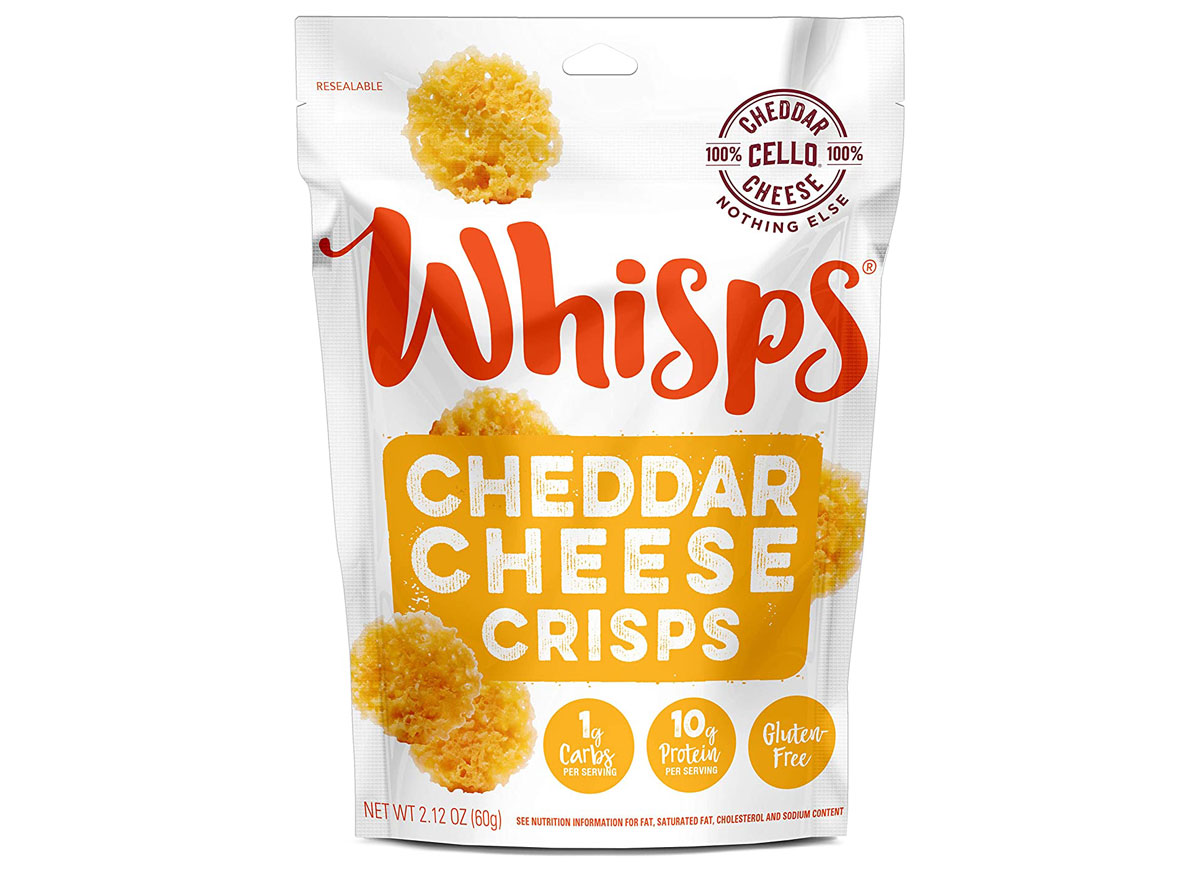 Whisps cheddar cheese