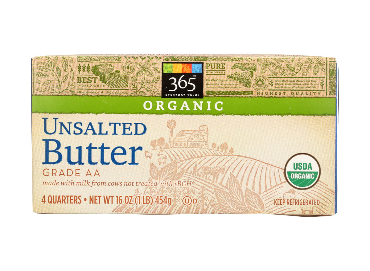 Organic unsalted butter