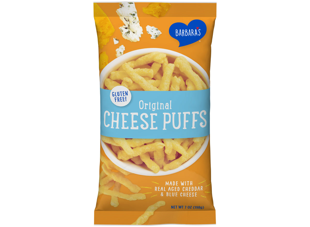 Barbara's original cheese puffs