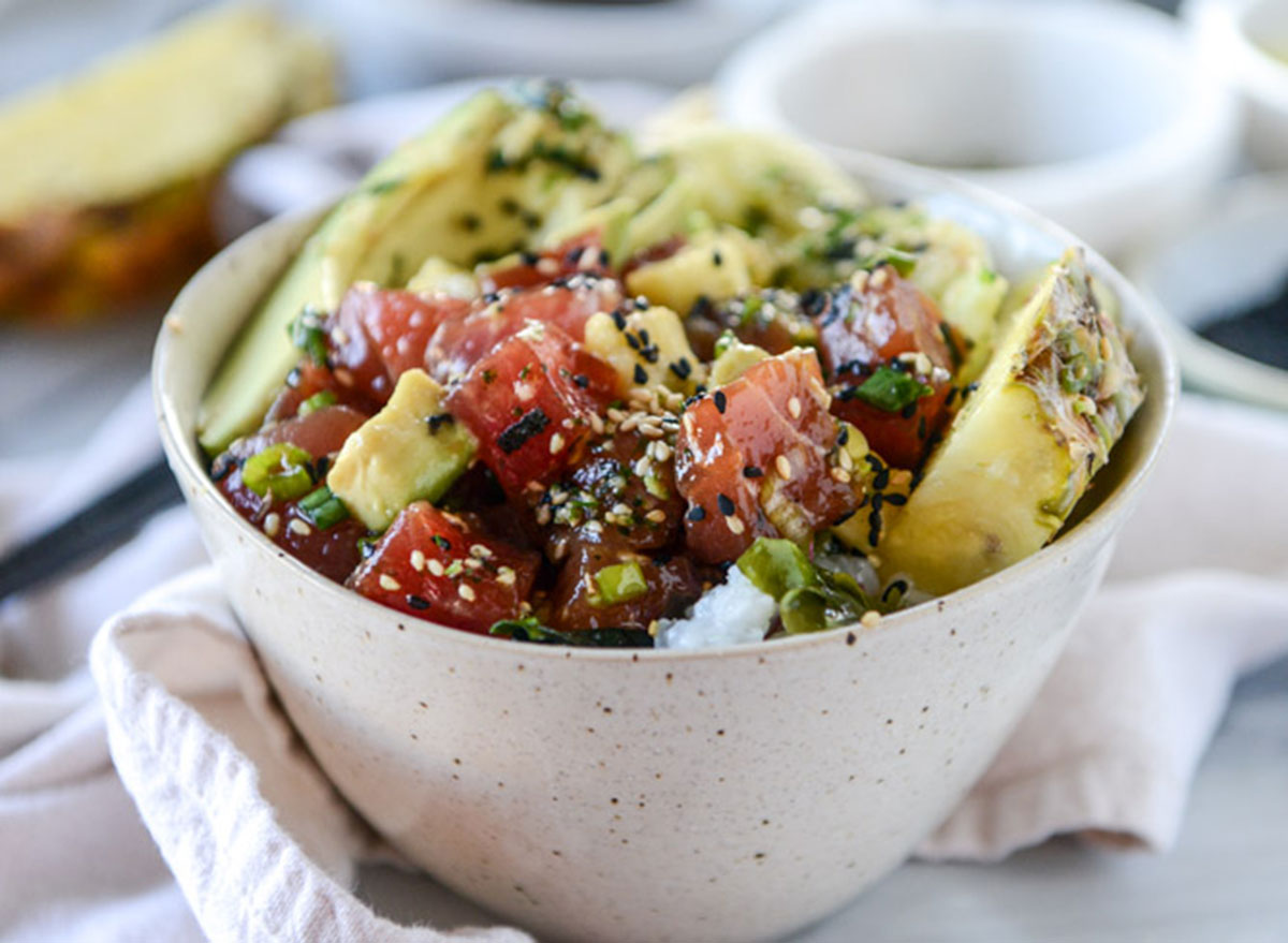 ahi poke bowl