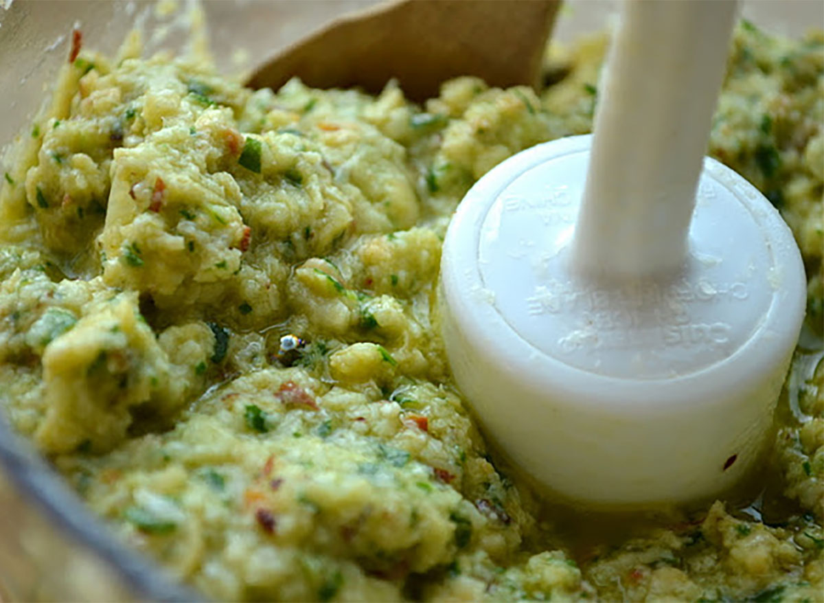 artichoke lemon pesto