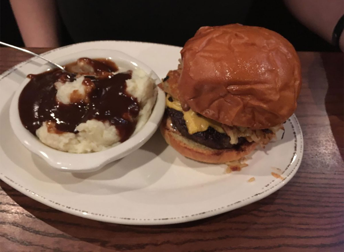 burger with mashed potatoes wisconsin