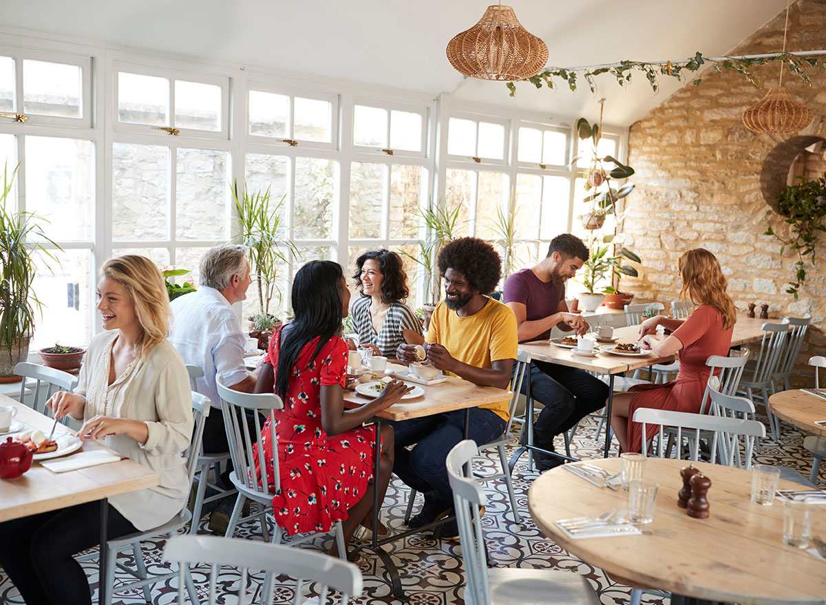 busy restaurant