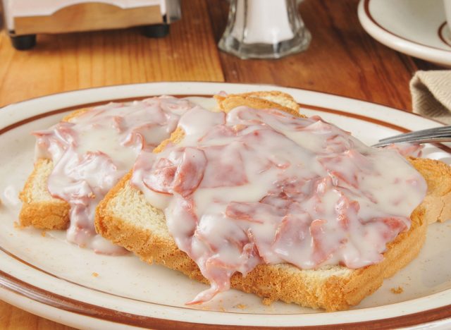 creamed chipped beef