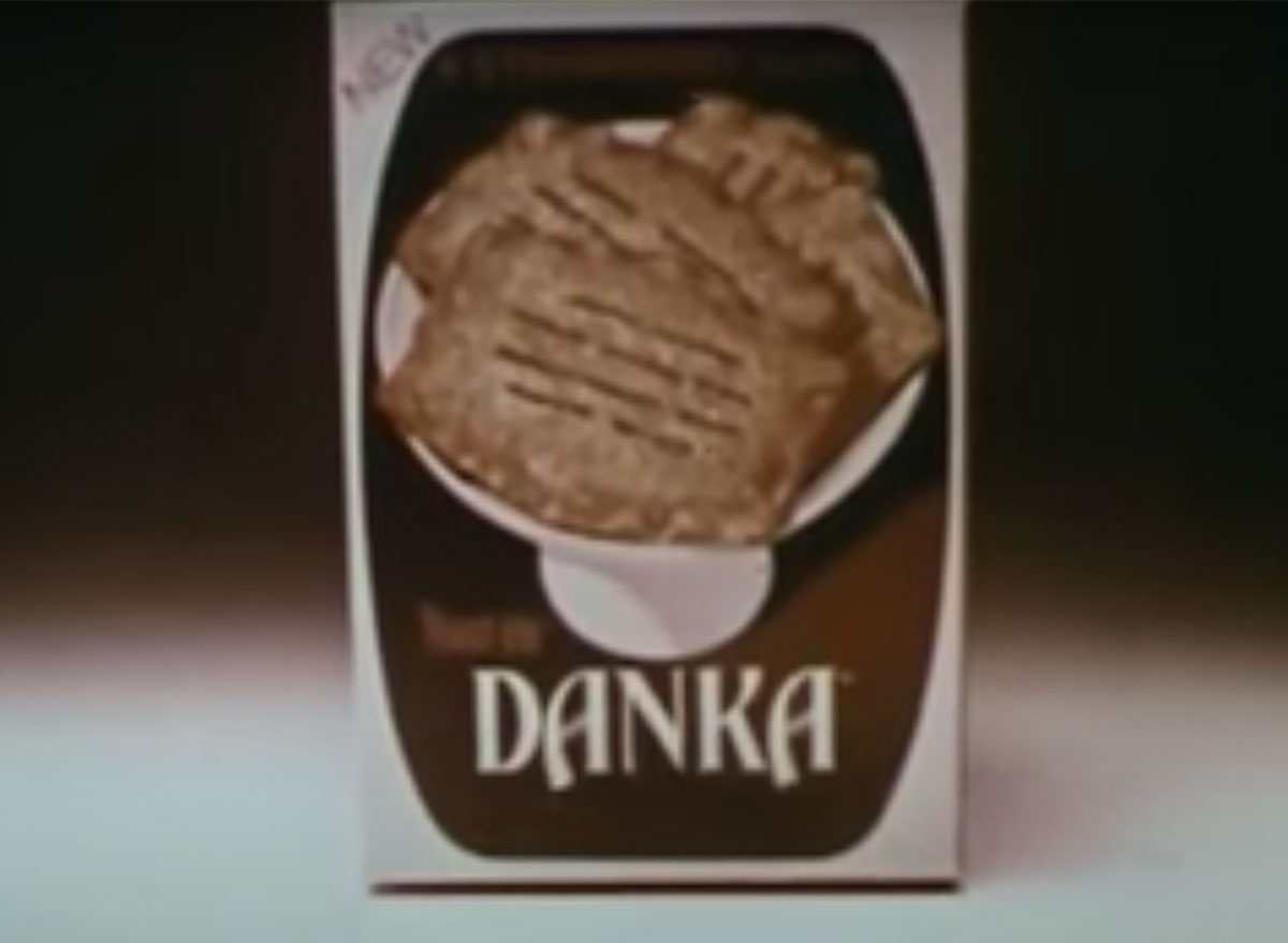 danka toaster pastry box 1970s commercial