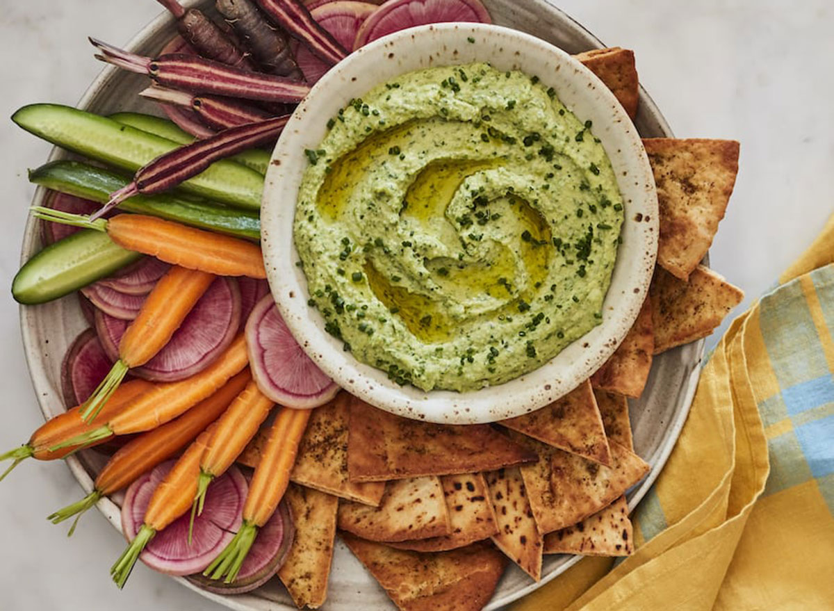 green goddess hummus