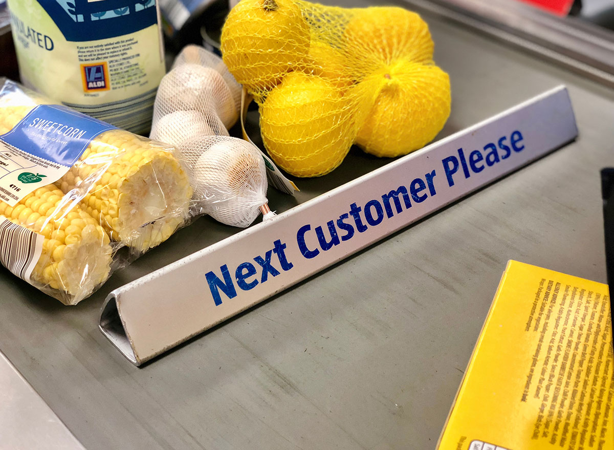 grocery store conveyor belt