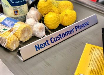 grocery store conveyor belt