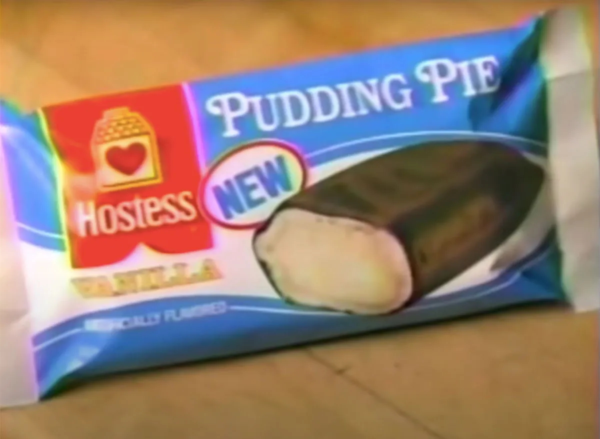 hostess pudding pie in wrapper