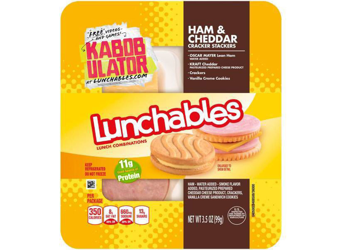 lunchables ham cheddar