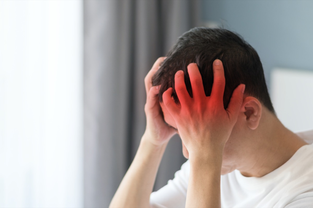 Male brain headache problem