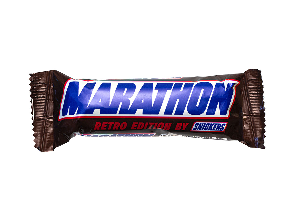 marathon retro snickers bar