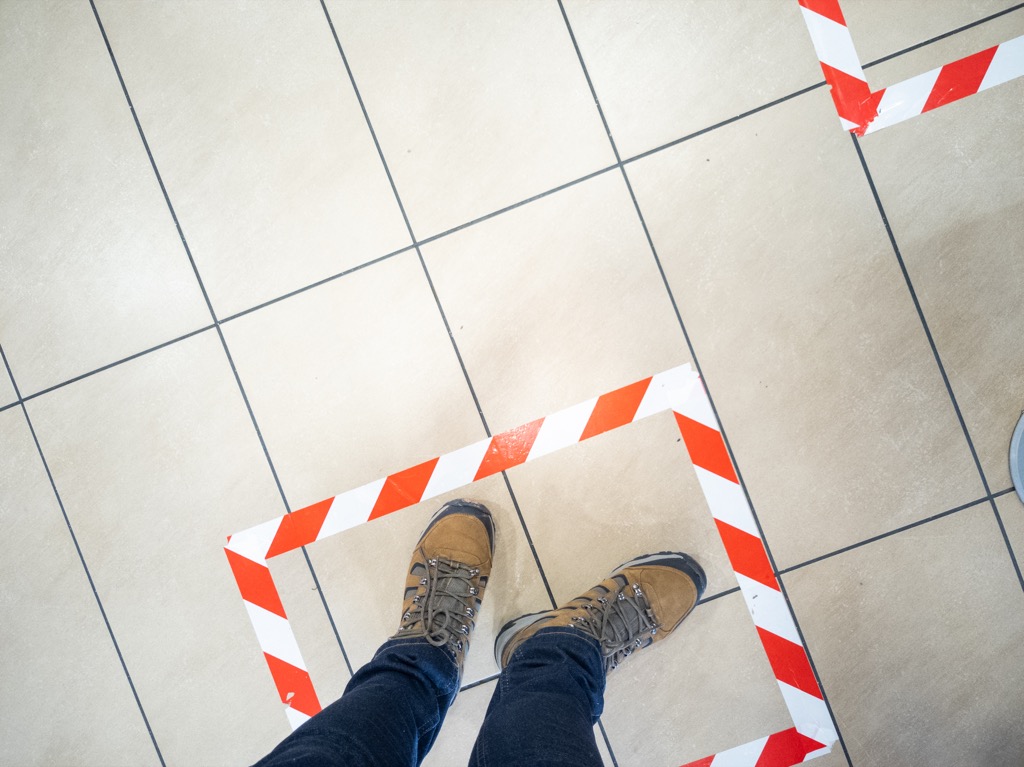 McDonalds floor