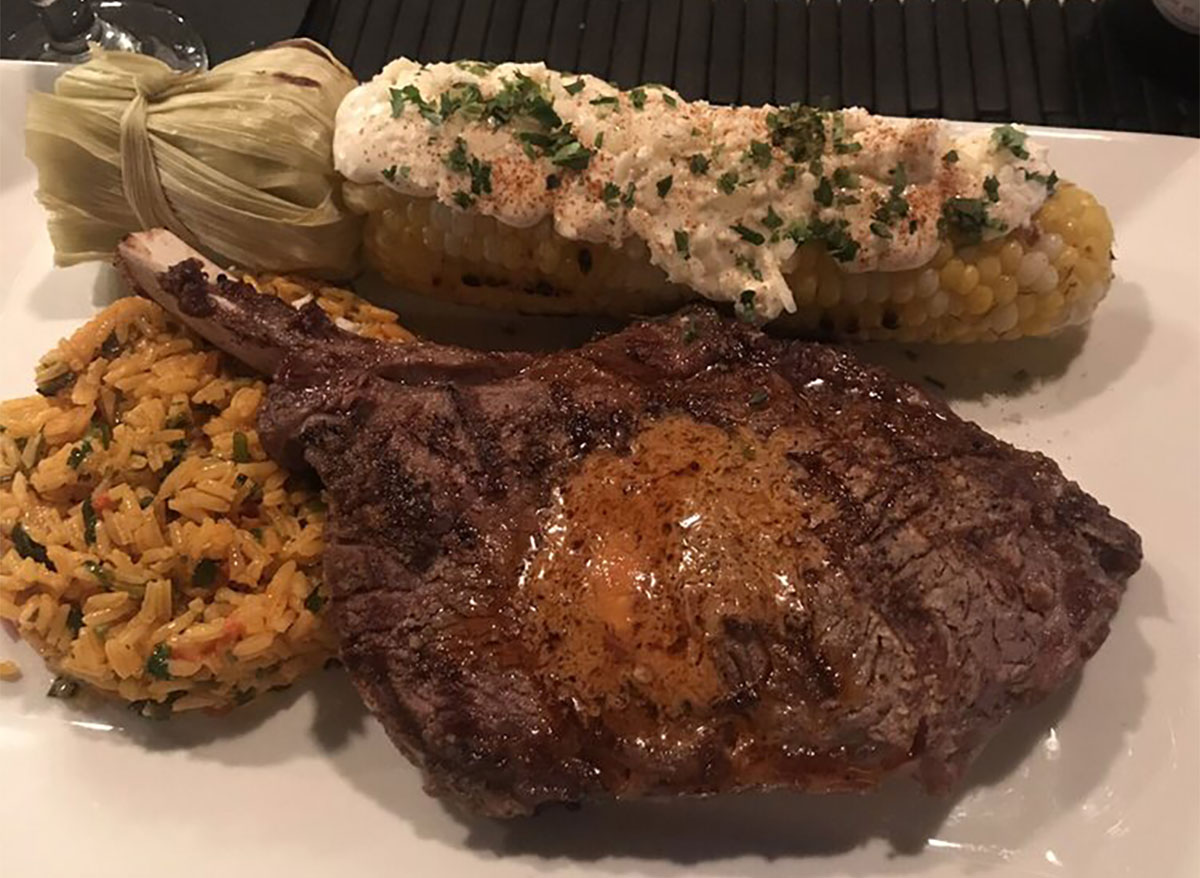 ribeye from moonstones restaurant massachusetts