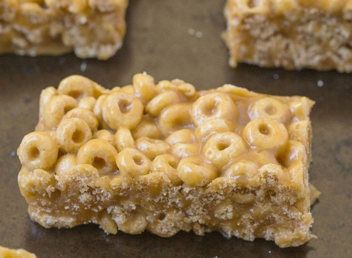 no bake cereal bars