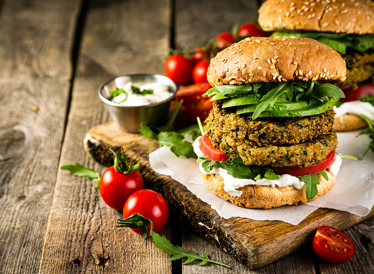 plant-based burger