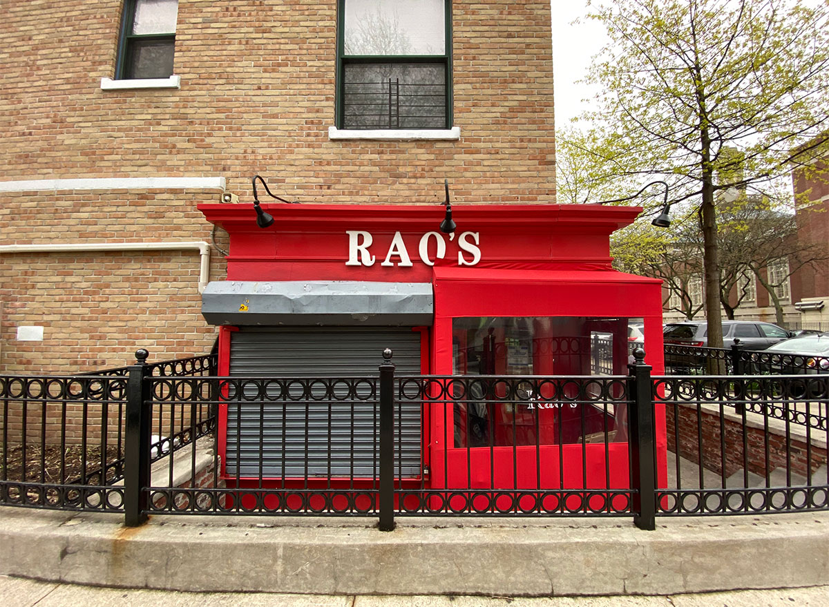 raos restaurant exterior