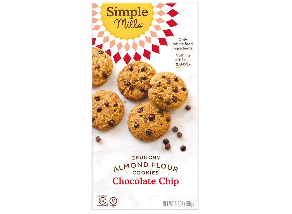 simple mills chocolate chip cookies
