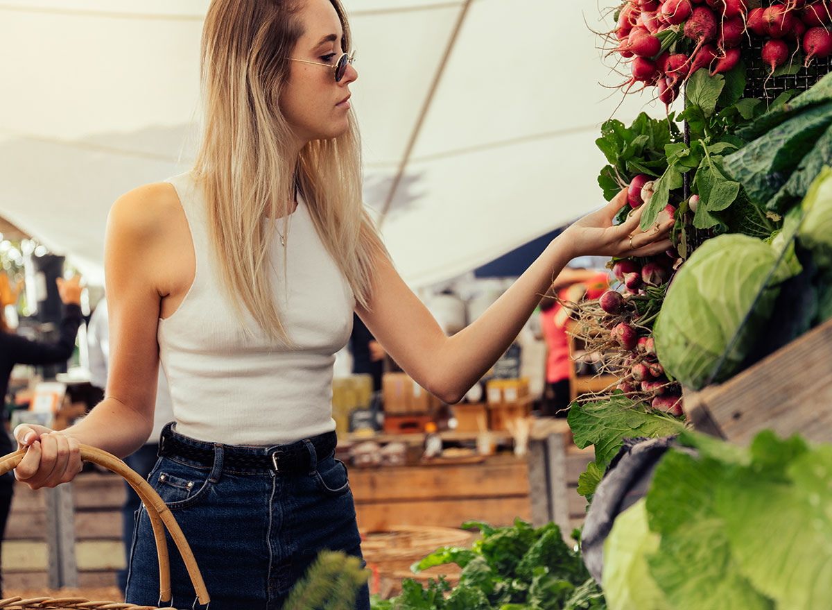 touching produce