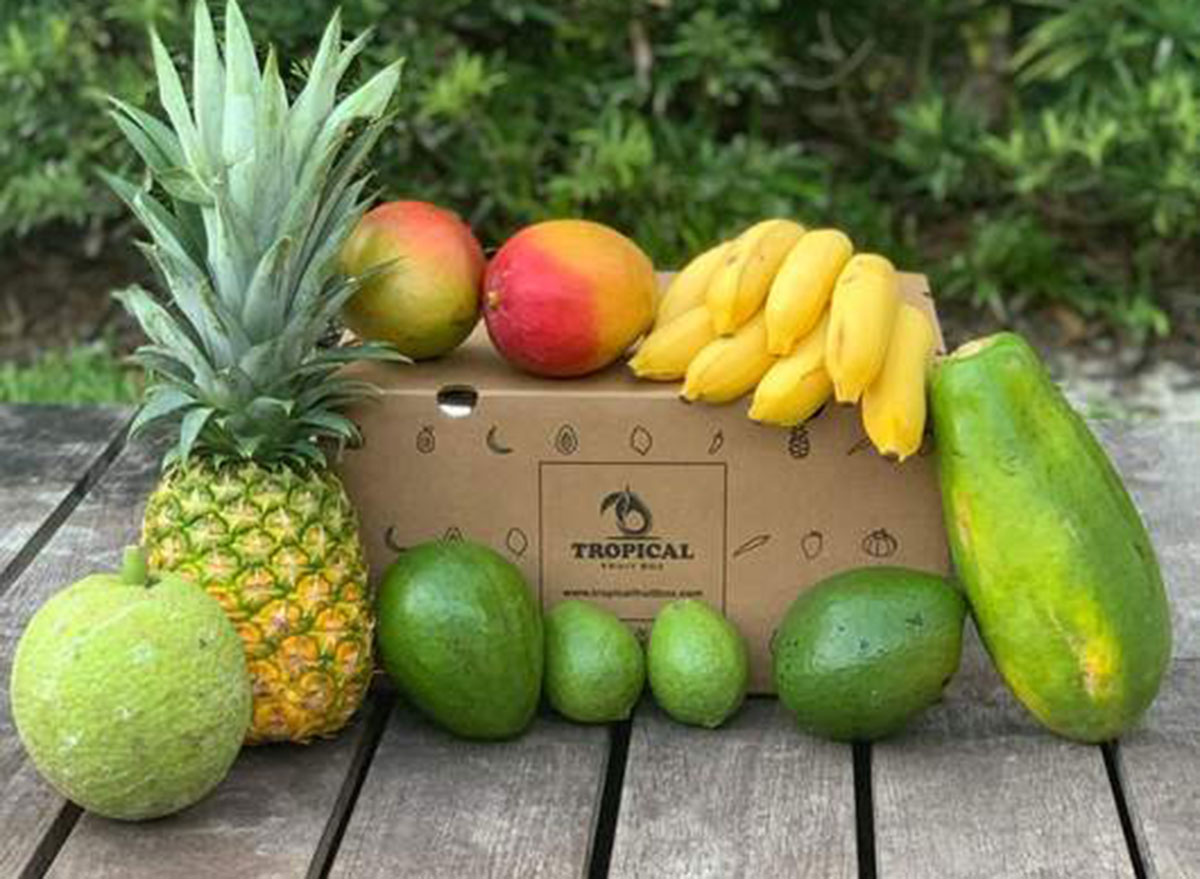 tropical fruit box