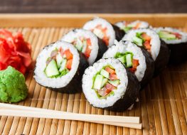 vegetable sushi