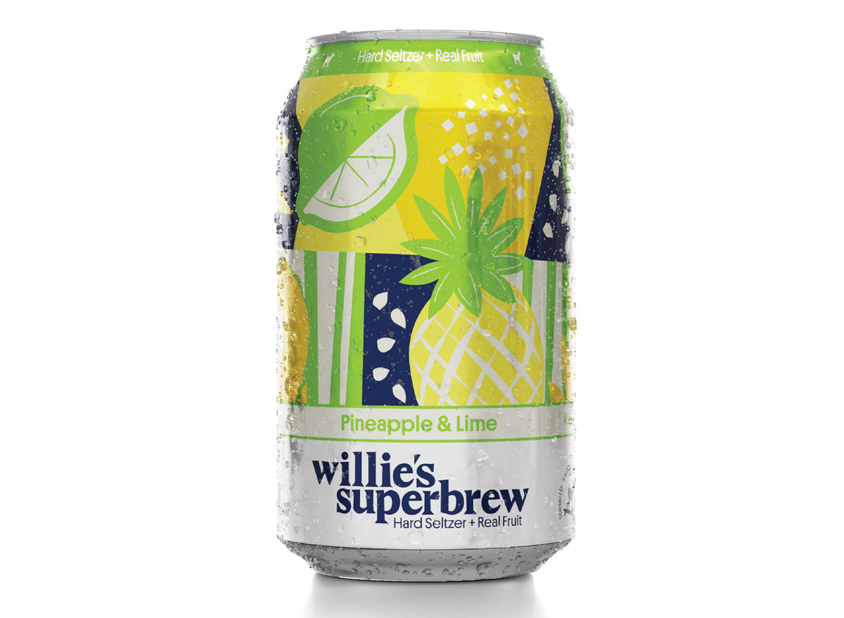 Willies superbrew lime pineapple