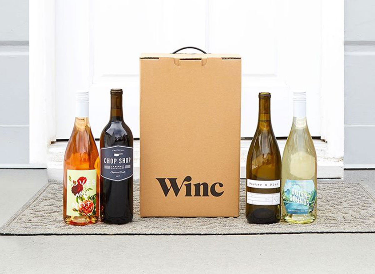 winc wine subscription box
