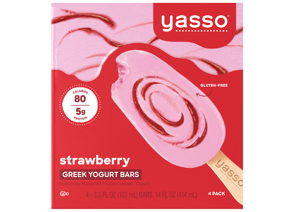 Yasso strawberry greek yogurt