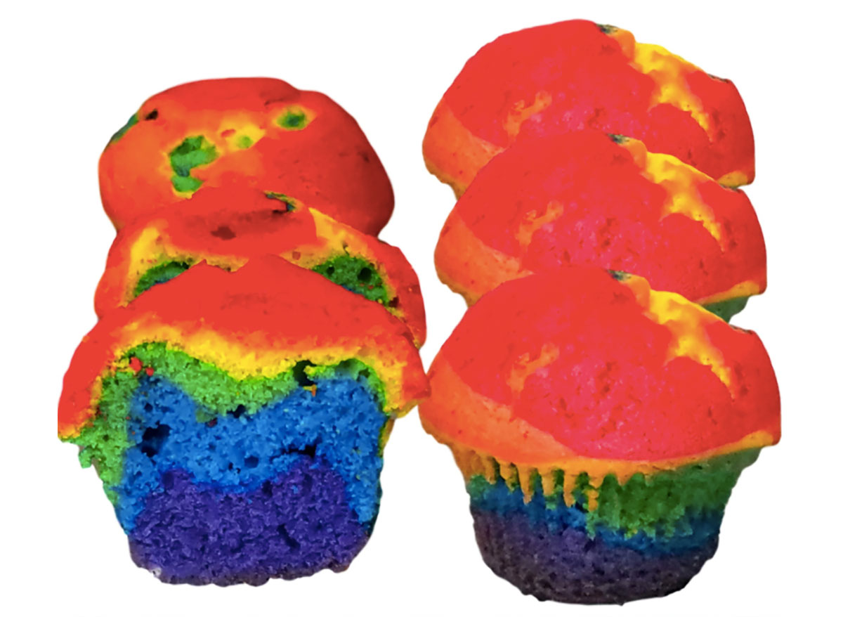 baked cravings rainbow cupcakes