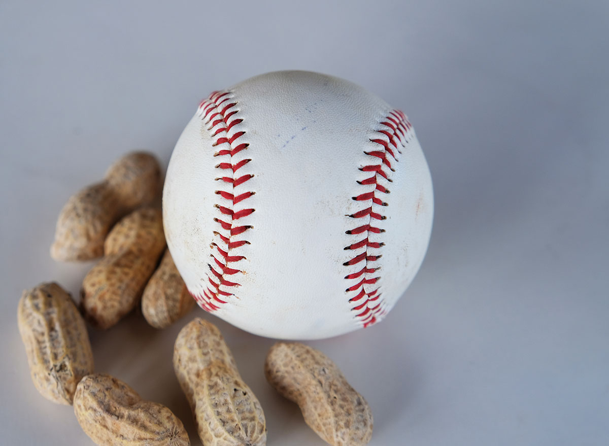 baseball and peanuts