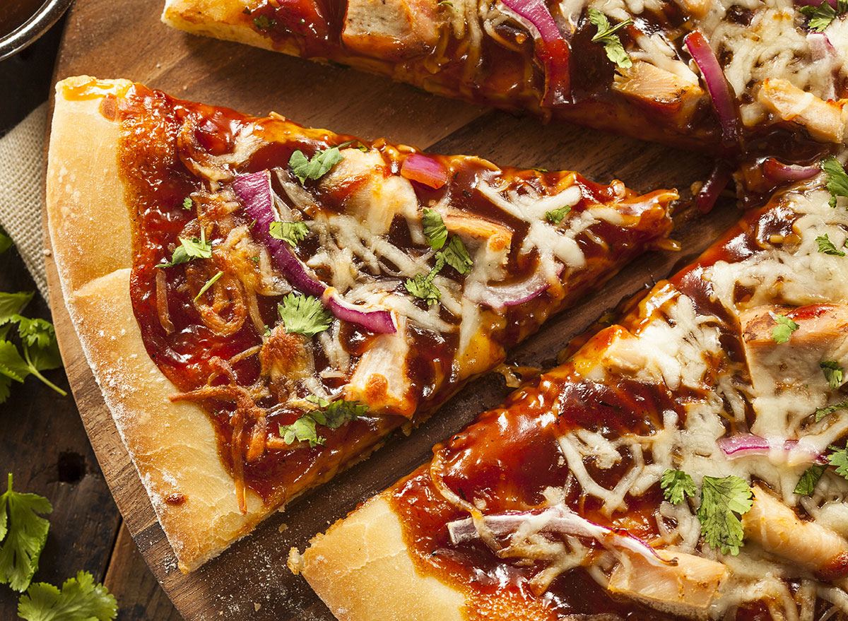 bbq chicken pizza